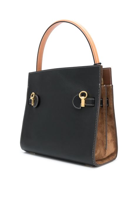 Borsa tote lee radziwill in nero e beige  Tory Burch - donna TORY BURCH | 61302001